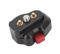 Quick Release Plate, Camera Tripod MountQR Plate with Wide Compatibility, Top & Bottom Plate for Cameras, Monitors, etc., Durable & Reliable, Safer & Faster, Quick Installation,