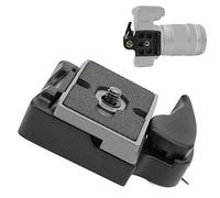 Quick Release Plate Clamp Adapter with Stabilizer Plates, Made of Quality Aluminium Alloy for200PL-14