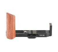 Quick Release Plate for G7XII G7XIII Cameras with Wood Handle Grip ArcaSwiss Mount Portable Photography Grip