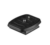 Quick Release Plate for Hama Tripods, 1/4 Inch, Black