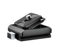Quick Release Plate, Reinforced Non-Slip Design, 1/4 3/8 Thread Compatibility for Frequent Tripod Settings, Quick Change Camera Mounting Adapter