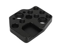 Quick Release Plate, Tripod Quick Release Plate with 1/4 Inch Hole 3/8 Inch Hole Cold Shoe Aluminum Alloy Portable Quick Release Plate for DJI Ronin S SC RS2 RS3 RSC2 Stabilizer