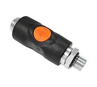 Quick Release Prevost Male Threaded Safety Coupling - 1/4" BSP