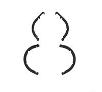 Quick Release Propeller Guard Compatible with For DJI NEO2, Lightweight ABS Construction for Blade Protection and Collision Resistance in Flight Operations (Black)