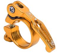 Quick Release Seat Clamp - Aluminum Alloy, Super Stable and Lightweight, Corrosion Resistant with Anodized, Easy Adjustment for Smooth Ride, Fits Mountain & Road Bikes, 4 (Type 1)