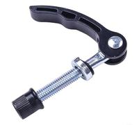 Quick Release Seat Post Clamp Skewer Bolt M6x45mm, Lightweight Aluminum Alloy for Bicycle Use (m8x65mm black)