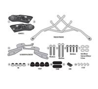 Quick Release Side Frame Kit, Givi TR2156 for Soft Bags, Yamaha M