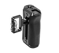 Quick Release Side Handle For Camera Cage With Adjustable Height And Multiple Threaded Interfaces Black
