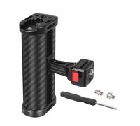 Quick Release Side Handle Grip with Quick Release Slider Compatible with SmallRig NEEWER Camera Cage, Portable Camera Cage Handle for Left or Right Hand, Up and Down Adjustable
