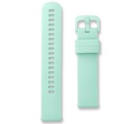 Quick-Release Silicone Sport Watch Strap | 20 mm Mint Green | Rubber Smatchwatch Band | Compatible with Garmin Approach Forerunner Venu Vivoactive & Vivomove Models (Turquoise, 20mm)