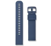 Quick-Release Silicone Sport Watch Strap | 20 mm Navy | Rubber Smatchwatch Band | Compatible with Garmin Approach Forerunner Venu Vivoactive & Vivomove Models (Blue, 20mm)