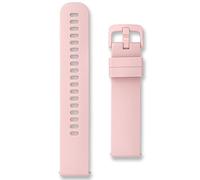 Quick-Release Silicone Sport Watch Strap | 20 mm Pink | Rubber Smatchwatch Band | Compatible with Garmin Approach Forerunner Venu Vivoactive & Vivomove Models (Pink, 20mm)