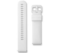 Quick-Release Silicone Sport Watch Strap | 20 mm White | Rubber Smatchwatch Band | Compatible with Garmin Approach Forerunner Venu Vivoactive & Vivomove Models (White, 20mm)