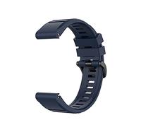 Quick Release Silicone Watchband Compatible with Garmin Approach S62, Soft TPU Protective Case for Garmin Approach S62 Golf GPS Watch (Navy Blue Strap)