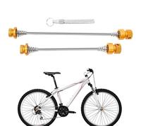 Quick Release Skewer Anti-Theft - Secure Wheel Hub Lever Set, Universal Bicycle Locking Mechanism for Road Mountain Commuting Bikes, Axle Replacement Tool for City Travel Outdoor, Multicolor