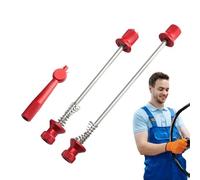 Quick Release Skewer Set | Anti-theft Wheel Skewer Nut Tool | Aluminum Alloy Foldable Road Biking Rear Bearing Screw Rod For Front And Rear | Secure Lock Skewers Set Cycling Wheels Locking