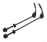 Quick Release Skewer System for Mountain Bikes Including Front 160mm and Rear 190mm Axle Cores Made of Iron and Aluminum Alloy Combination (A)