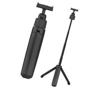 Quick Release Small Handheld Selfie Stick for Action6 and Tiny Cameras with 360 Rotation and Tripod Stand Outdoor Equipment