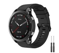 Quick Release Sport Band for Garmin Fenix 7 Strap/Forerunner 935 Strap, 22mm Silicone Breathable Replacement Wristbands for Garmin Fenix 7/6 Pro/Approach s60/s62/Forerunner 955/945/935