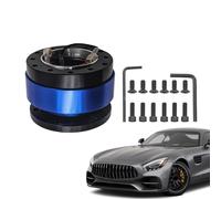 Quick Release Steering Wheel Hub,Lightweight Quick Release Disconnect Hub - Detachable Adjustable Aluminum Adapter for Truck Boat Automotive Racing Drift Adventure