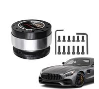 Quick Release Steering Wheel Kit - 6 Bolt 70 mm Hub Adapter, Fast for Racing and Drifting | Universal Quick Disconnect - Kit, Compatible with Cars, Trucks, &