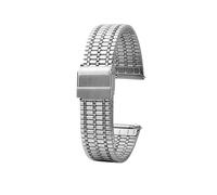 Quick Release Thin Stainless Steel Metal Men's Women's Watchband 18mm 20mm 22mm Compatible With Longines TISSOT Casio Watch Strap Bracelet(Silver,22mm)