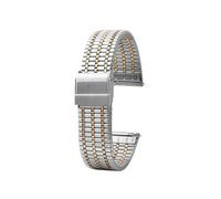 Quick Release Thin Stainless steel metal men's women's watchband 18mm 20mm 22mm fit For Longines/TISSOT/Casio watch Strap bracelet(Silver Golden,22mm)