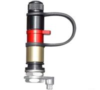 Quick Release Tire Deflator For Automotive Use Aluminum Alloy Construction Fast Pressure Adjustment Compatible With TPMS For Cars SUVs Off-Road Vehicles(Long)