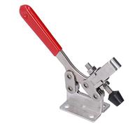 Quick Release Toggle Clamp, Stainless Steel Welding Toggle Clamp, Adjustable Opening with 227kg Clamping Force, Woodworking Hand Clamp Tool for Equipment Installation and Mechanica
