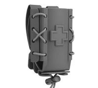 Quick Release Tourniquet Holder Pouch, Tactical TQ IFAK Pouch, for Molle Tactical Gear/Belt Hunting Accessories(Grey)