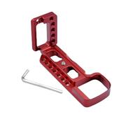 Quick Release Vlog L Plate Bracket Holder Hand For Grip For Sony A6000 A6100 A6300 A6400 Digital Camera For Arca For Swiss Tripod Head(Red Type-A)