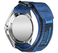 Quick Release Watch Band Compatible with Casio duro,22mm Nylon Replacement Strap Wristbands for Casio MDV106-1AV / MTP-VD01 / MTP-VD02 / MTP-1374, Blue, 22 mm, Modern