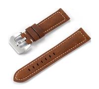 Quick Release Watch Strap Top Grain Band 22mm 24mm Watchband Belt Replacement(Elijah 1,24mm)