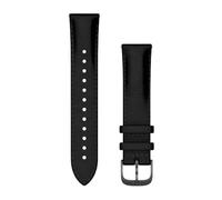 Garmin Quick Release 20 Mm Leather Strap One Size Black