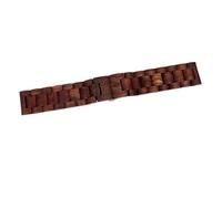 Quick-release Wooden Watch Strap Accessories 24mm Men's Business Bracelet Lightweight And Comfortable With Stainless Steel Folding Buckle(5)
