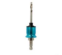 Quick-Release Woodworking Adapter with 38 Hex to 14 Drill Bit and Interchangeable Threaded Sections for Power Tools, for Ideal for DIY Enthusiasts and Professional