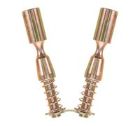Quick Release Yoke Pin Metal 2pcs for Pto Tractor Drive Shaft | Heavy Duty Metal, Simple Installation, Equipment Maintenance and Fieldwork Use, Golden Finish