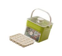 Quick Releases Ice Cubes Mold with Ergonomic Handle for Small Kitchens and Refrigerator Ice Cubes Maker Handheld Freezing Block Tray