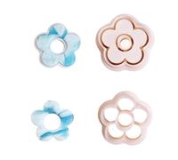 Quick Releasing Flower Clay Cutter Jewelry Tool Suitable for Professional Creations and Detailed Sculpting Nonstick Cutter Set