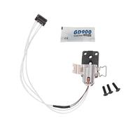 Quick Replacement Three Wheeled Hot End Assembly Including Thermistor and Heating Rod for Easy Disassembly in 3D Printers Heat Insulation