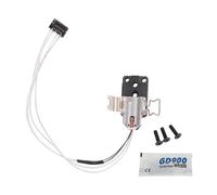 Quick Replacement Three Wheeled Hot End Assembly Including Thermistor and Heating Rod for Easy Disassembly in 3D Printers Heat Insulation