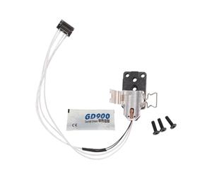 Quick Replacement Three Wheeled Hot End Assembly Including Thermistor and Heating Rod for Easy Disassembly in 3D Printers Heating Rod Addition