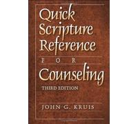 Quick Scripture Reference for Counseling