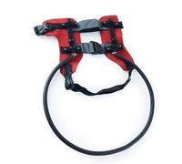 Quick Setup Assistance Collar for Sightless Dogs M Size Avoids Accidents Outdoor Confidence Comfortable Head Guard for Visually Impaired Canines Fabric Shield Prevents Injuries Home Exploration