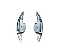 Quick Shift Paddles Compatible With Hyundai For La Festa 2019-2022 Car Aluminum Alloy Steering Wheel Shift Paddle Extension Auto Interior Mouldings(Gray)