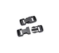 Quick Side Release Buckles 25mm Heavy Duty Plastic Clips Belt Buckle Snap Clasp Backpack Buckle Replacement Dual Adjustable No Sewing for srrap(25mm,2sets)