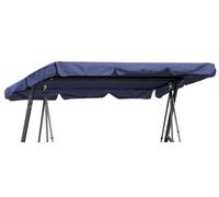 Quick-Star Replacement Roof Universal 3 Seater Swing Blue Replacement Cover Sun Canopy Swing Roof