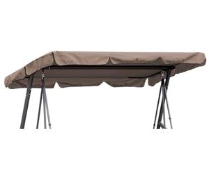 Quick-Star Replacement Roof Universal 3 Seater Swing Taupe Replacement Cover Sun Canopy Swing Roof