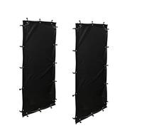 QUICK STAR Weather Protection Set 66 x 148 cm 2 Sides for Firewood Shelves D/H 70 x 185 cm