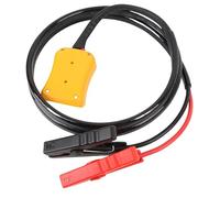 Quick Starter 6FT 8AWG Cables with Adapter for 20V Battery - Easy to Use Car Jump Starting Clamps for Emergency Purposes